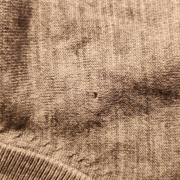 Uniqlo Sweater Mock Neck Merino Wool Grey XL Lightweight Knit Long Sleeve Preppy - Picture 13 of 13